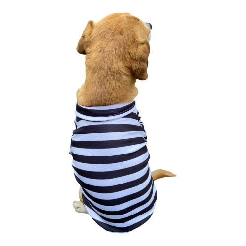 Polera Mascota FreshFit Black&White