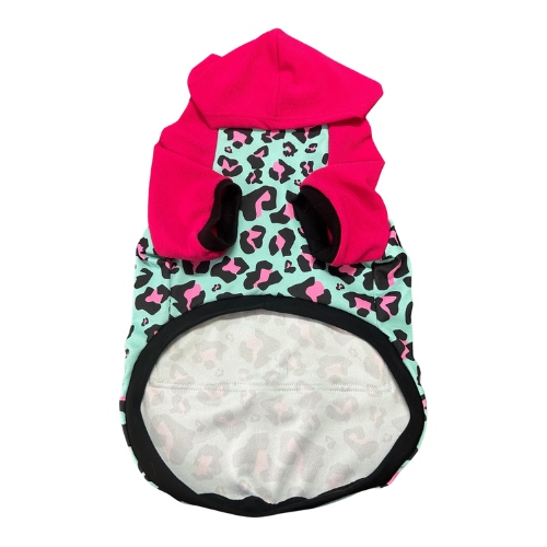 Polerón Capucha - Día Radiante Print Rosa