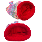 Cama Túnel Felina - Refugio de Ensueño Roja